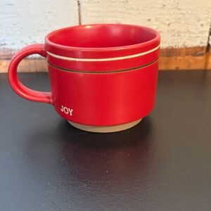 Hearth and Hand Red Joy Mug